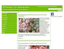 Tablet Screenshot of pflanzen-fuer-menschen.de